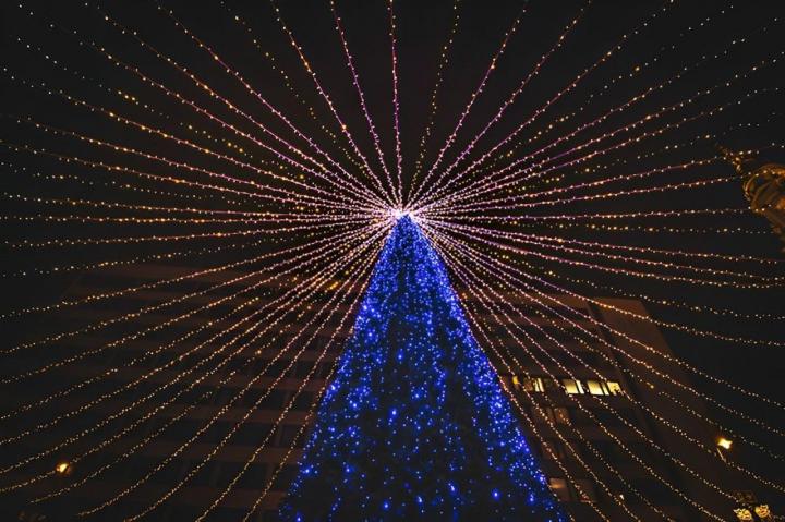 Création illuminations de noël Strasbourg